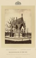 Weltausstellung 1873: Gotisches Mausoleum von Wasserburger, 1873