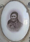 Franziska Wasserburger, Detail aus der Grabplatte der Wasserburger Bräuer Familien Grabstatt in Dingolfing